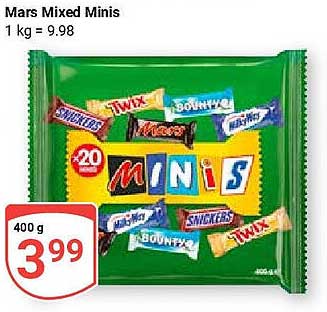 Mars Mixed Minis