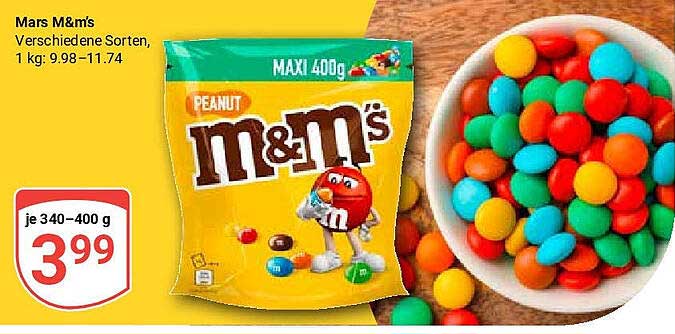 Mars M&m's