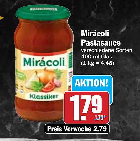 Mirácoli Pastasauce