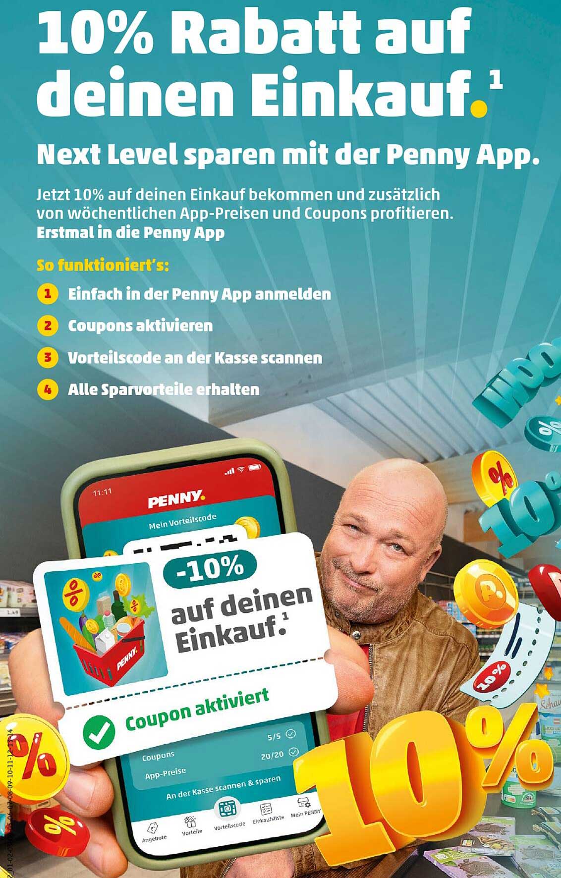 10% Rabatt auf deinen Einkauf.