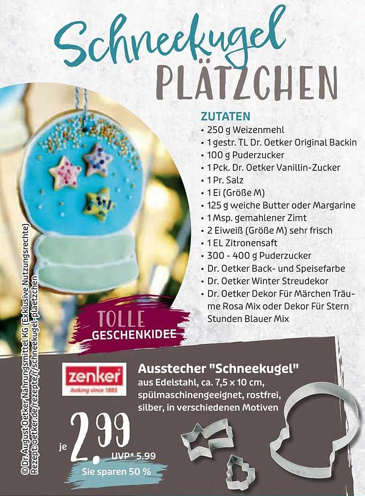 Ausst stecher "Schneekugel"