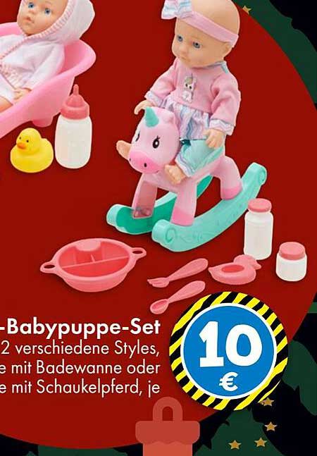 Baby-Babypuppe-Set