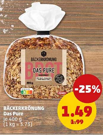 BÄCKERKRÖNUNG Das Pure