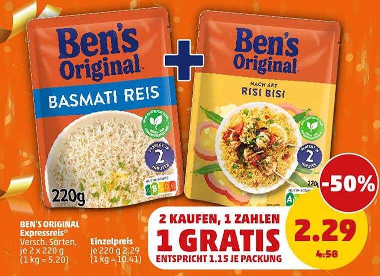 Ben's Original Basmati Reis