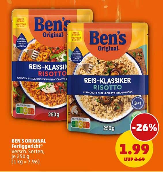 BEN'S ORIGINAL Reis-Klassiker Risotto