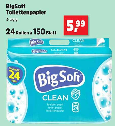 BigSoft Toilettenpapier