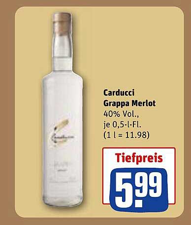 Carducci Grappa Merlot