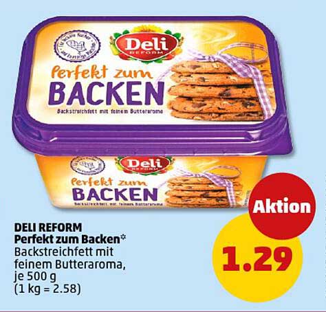 DELI REFORM Perfekt zum Backen*