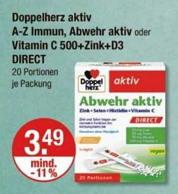 Doppelherz aktiv Abwehr aktiv DIRECT