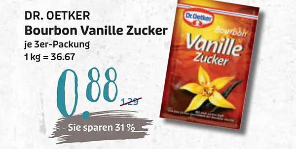 DR. OETKER Bourbon Vanille Zucker