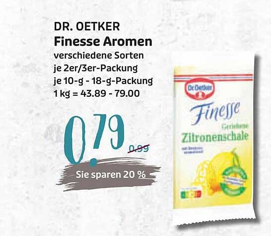 DR. OETKER Finesse Aromen