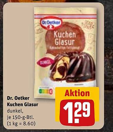 Dr. Oetker Kuchen Glasur