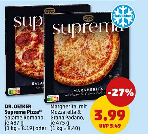 DR. OETKER Suprema Pizza*