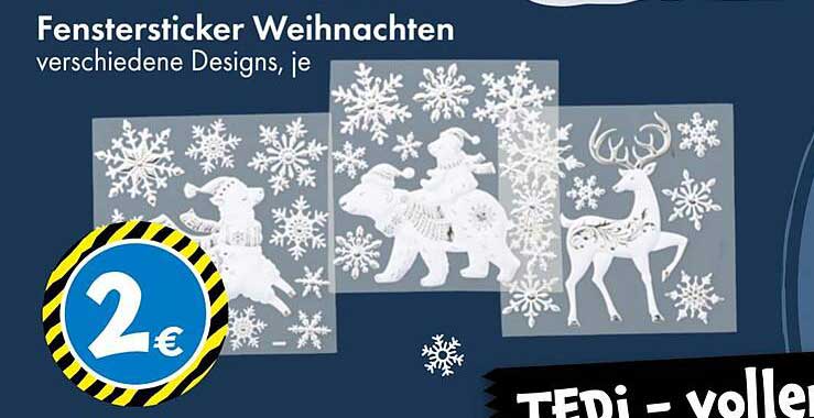 Fenstersticker Weihnachten