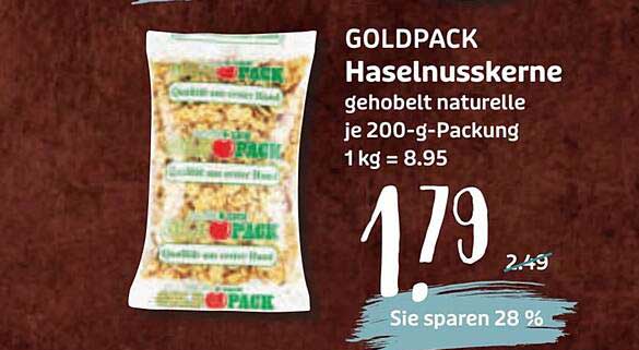 GOLDPACK Haselnusskerne