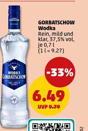 GORBACHSCHOW Wodka