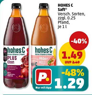 HOHES C Saft*