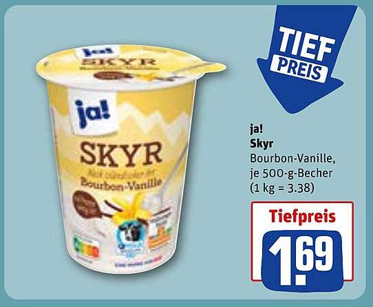 ja! SKYR Bourbon-Vanille