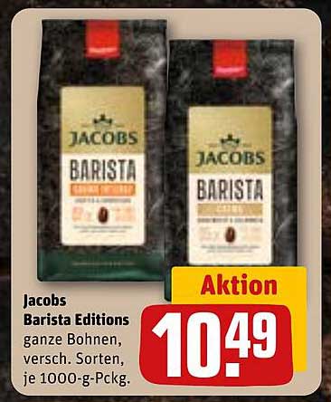 Jacobs Barista Editions