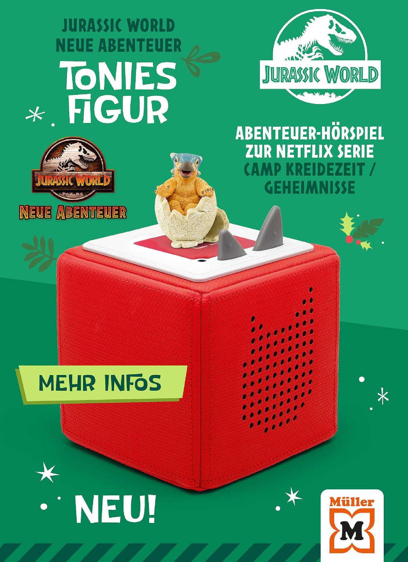 Jurassic World Tonies Figur