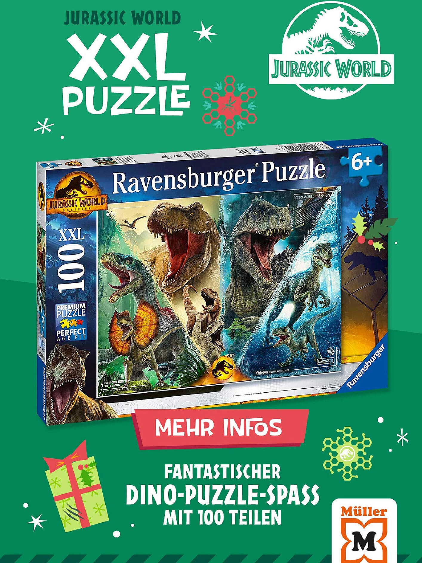 Jurassic World XXL PUZZLE Ravensburger