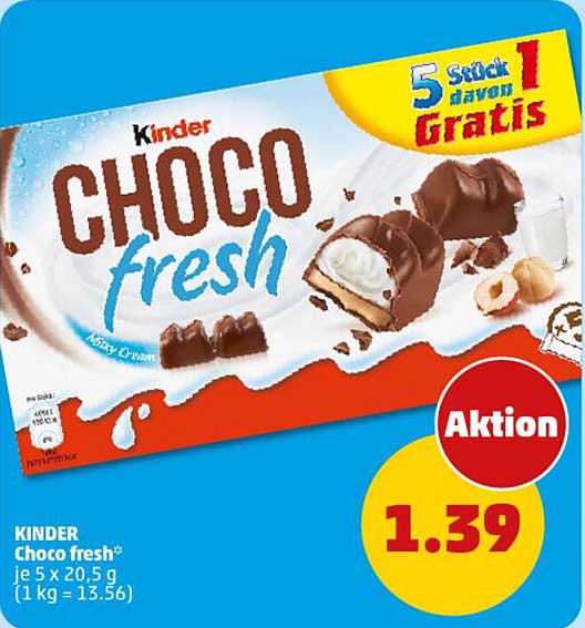 Kinder Choco fresh