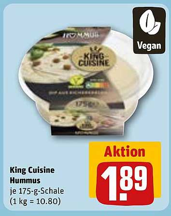 King Cuisine Hummus