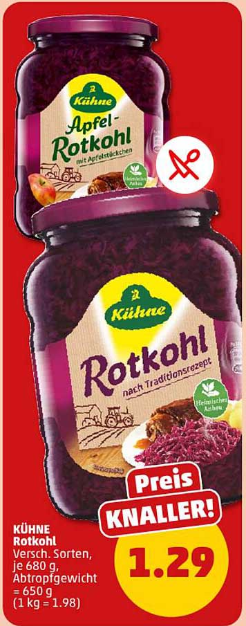 KÜHNE Rotkohl