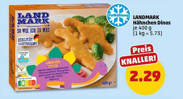 LANDMARK Hähnchen Dinos