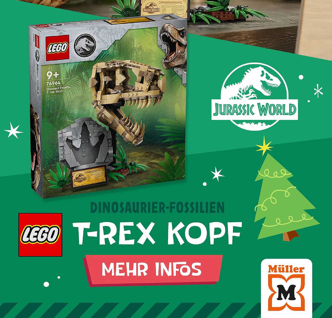 LEGO T-Rex Kopf