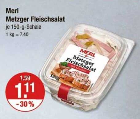 Merl Metzger Fleischsalat