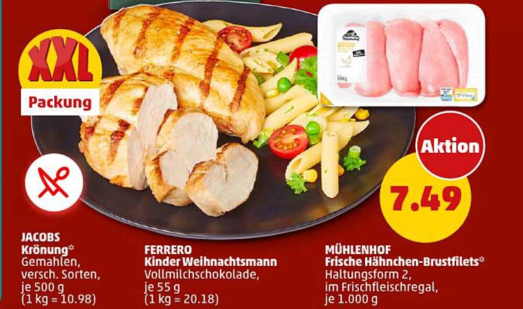 MÜHLENHOF Frische Hähnchen-Brustfilets*