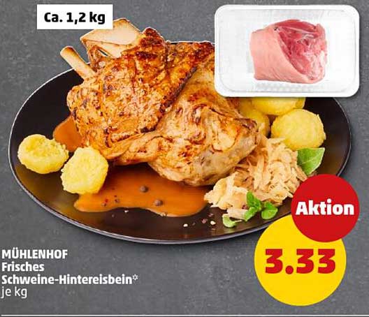 MÜHLENHOF Frisches Schweine-Hintereisbein*