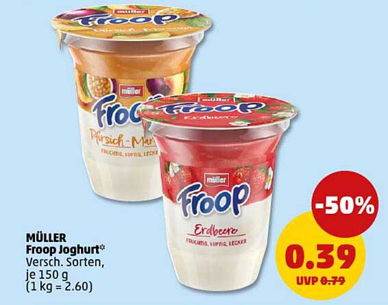 MÜLLER Froop Joghurt*