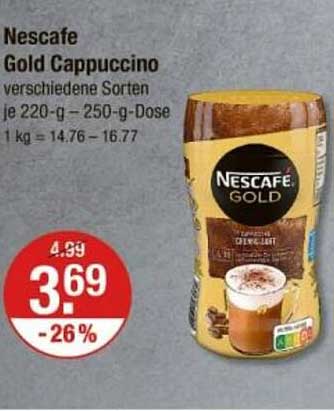 Nescafe Gold Cappuccino