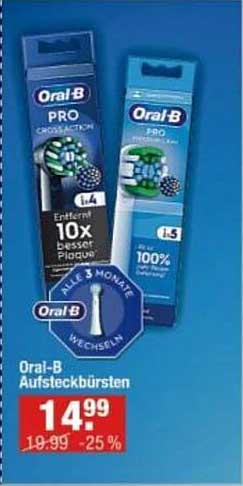 Oral-B Aufsteckbürsten