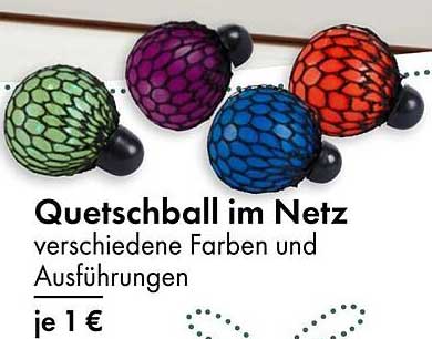 Quetschball im Netz