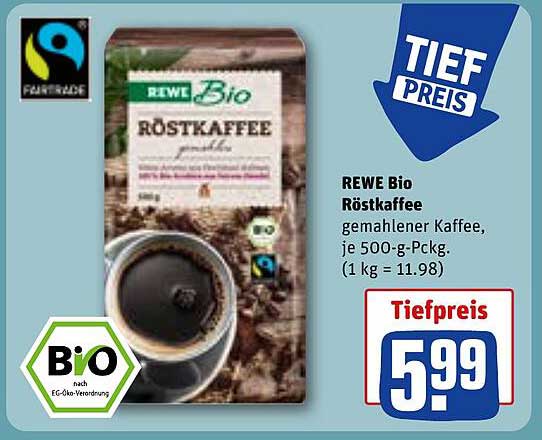 REWE Bio Röstkaffee