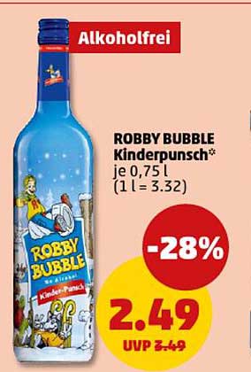 ROBBY BUBBLE Kinderpunsch*