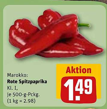 Rote Spitzpaprika