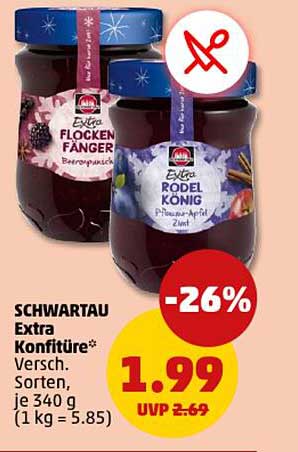 SCHWARTAU Extra Konfitüre*