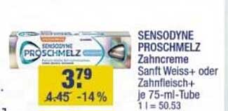 SENSODYNE PROSCHMELZ Zahnpasta