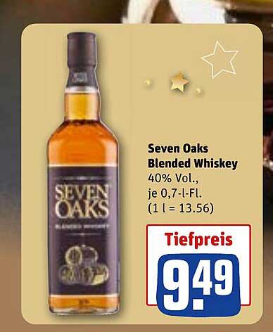 Seven Oaks Blended Whiskey