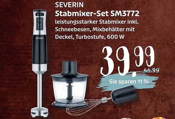 SEVERIN Stabmixer-Set SM3772