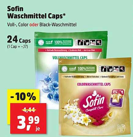 Sofin Waschmittel Caps*