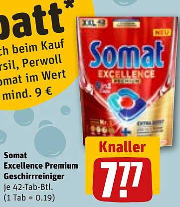 Somat Excellence Premium Geschirrreiniger