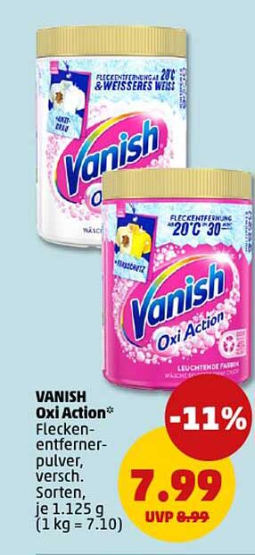 VANISH Oxi Action* Fleckenentferner-pulver