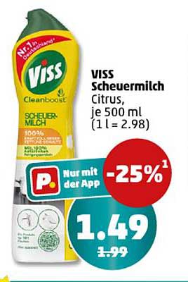 VISS Scheuermilch Citrus