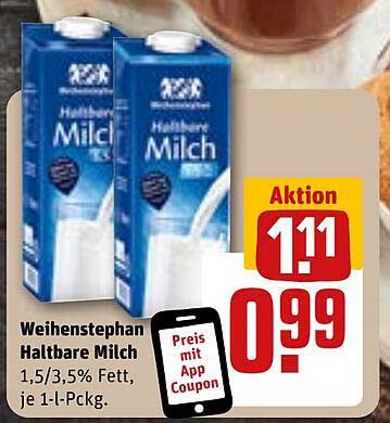 Weihenstephan Haltbare Milch