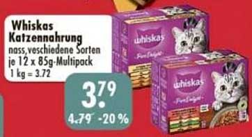 Whiskas Katzennahrung